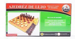 Ajedrez Caja De Madera Tablero 30 x 30