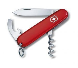 Cortapluma Victorinox Waiter Mediana Con Sacacorcho 9 Funciones (0.3303)