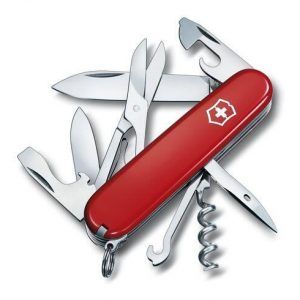 Cortapluma Victorinox Climber Mediana Para Montañismo 14 Funciones Roja (1.3703)