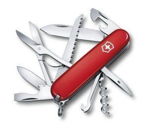 Cortapluma Victorinox Hunstman Mediana Para Caza 15 Funciones Roja (1.3713)