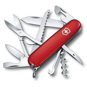 Cortapluma Victorinox Hunstman Mediana Para Caza 15 Funciones Roja (1.3713)