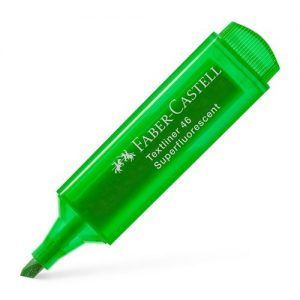 Destacador Faber-Castell Textliner 46 Superfluorescente Verde