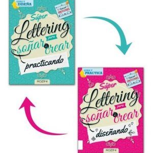 Súper Lettering Para Soñar Y Crear Practicando -Especial Emociones (Gira Y Diseña)