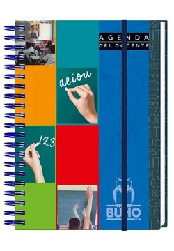 Agenda del Docente 2025 Buho con Espiral Agenda del Docente 2025 Buho con Espiral