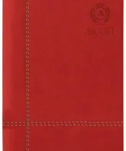 Agenda Ascott Italiana Presidente Clásica 2025 Rojo - Grabado gratis en libreriaalemana.cl
