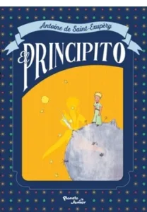 Portada del libro infantil "El Principito" de Antoine de Saint-Exupéry