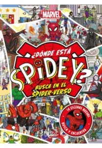 Portada del libro "¿Dónde está Spidey? Busca en el Spider-Verso"