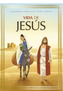 Portada del libro infantil "Vida de Jesús"