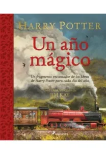 Portada del libro Harry Potter: Un año mágico con ilustraciones de Jim Kay