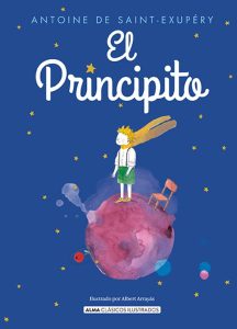El principito portada de libro ilustraciones por Albert Arrayás