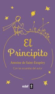 portada el principito con acuarelas del autor - Librería Alemana