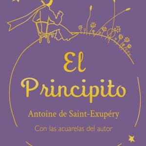 portada el principito con acuarelas del autor - Librería Alemana