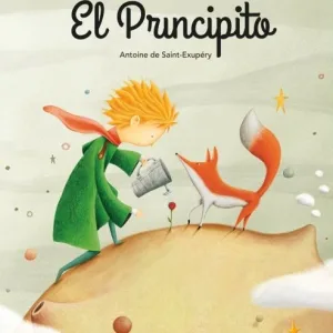 El Principito tapa dura grande portada ilustrada con el principito y el zorro en estilo moderno editorial Zig-Zag en edición de gran tamaño