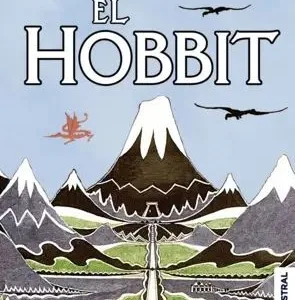 El Hobbit de J. R. R. Tolkien, portada del libro de fantasía clásica ambientado en la Tierra Media
