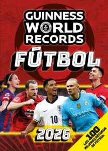 Guinness World Records 2026 portada oficial del libro con récords mundiales destacados