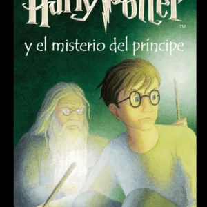 Harry Potter y el misterio del príncipe portada del libro de J.K. Rowling con Harry Potter y Albus Dumbledore