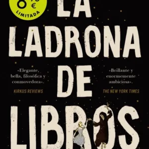 La ladrona de libros de Markus Zusak, portada de la novela histórica ambientada en la Alemania nazi