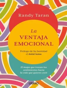 La ventaja emocional portada del libro de Randy Taran con diseño circular multicolor