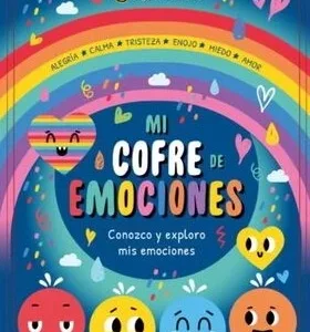 Mi cofre de emociones Aventuras Enlatadas, portada del libro infantil para conocer y explorar las emociones