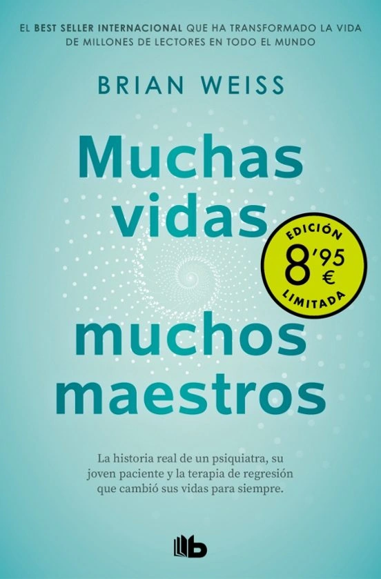 Muchas vidas, muchos maestros – Brian Weiss | Bestseller espiritual Muchas vidas, muchos maestros de Brian Weiss, portada del libro sobre regresión, reencarnación y crecimiento espiritual