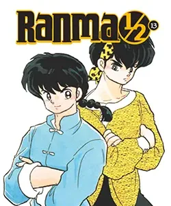 Portada del manga Ranma 1/2 volumen 13 edición Kanzenban de Rumiko Takahashi con personaje en pose de combate