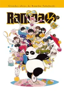 Portada del manga Ranma 1/2 volumen 17 edición Kanzenban de Rumiko Takahashi con personaje en pose de combate