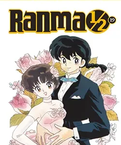 Portada del manga Ranma 1/2 volumen 19 edición Kanzenban de Rumiko Takahashi con personaje en pose de combate