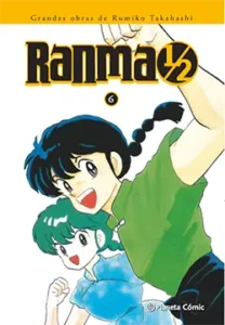 Portada del manga Ranma 1/2 volumen 6 edición Kanzenban de Rumiko Takahashi con personaje en pose de combate