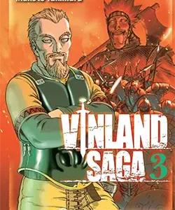 Portada del manga Vinland Saga 3 de Makoto Yukimura
