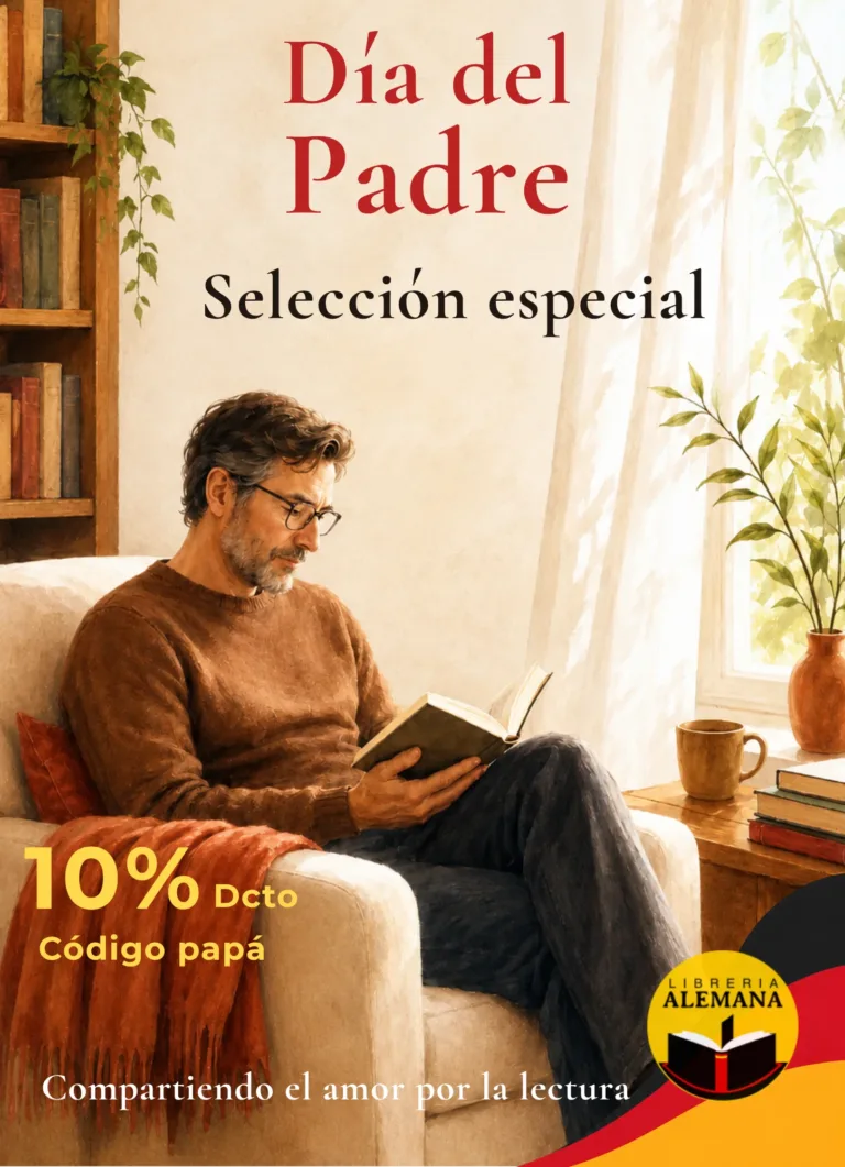 imagen padre leyendo, selección espacial de libros, día del padre