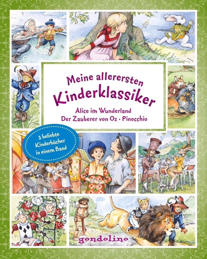Meine allerersten Kinderklassiker – ISBN 9783811234789 – Portada del libro Portada del libro Meine allerersten Kinderklassiker, ISBN 9783811234789, edición Gondolino.